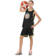 Форма баскетбольна дитяча NBA клуб Golden state warriors 30 S-2XL чорний-жовтий