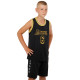Форма баскетбольная детская NBA клуб Los Angeles Lakers 6 S-2XL черный-желтый