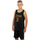 Форма баскетбольная детская NBA клуб Los Angeles Lakers 6 S-2XL черный-желтый