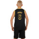 Форма баскетбольная детская NBA клуб Los Angeles Lakers 6 S-2XL черный-желтый
