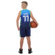 Форма баскетбольная детская NBA клуб Mavs 77 S-2XL синий-желтый