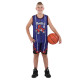 Форма баскетбольная детская NBA клуб Raptors 15 S-2XL фиолетовый-красный