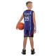 Форма баскетбольная детская NBA клуб Raptors 15 S-2XL фиолетовый-красный