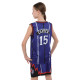 Форма баскетбольная детская NBA клуб Raptors 15 S-2XL фиолетовый-красный