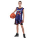 Форма баскетбольная детская NBA клуб Raptors 15 S-2XL фиолетовый-красный