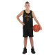 Форма баскетбольна дитяча NBA клуб Los Angeles Lakers 8 S-2XL чорний-жовтий
