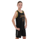 Форма баскетбольна дитяча NBA клуб Los Angeles Lakers 8 S-2XL чорний-жовтий