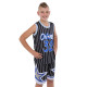 Форма баскетбольная детская NBA клуб Orlando Magic 32 S-2XL черный-белый