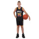 Форма баскетбольная детская NBA клуб Phoenix Suns 35 S-2XL черный-желтый