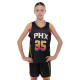 Форма баскетбольная детская NBA клуб Phoenix Suns 35 S-2XL черный-желтый