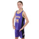 Форма баскетбольная детская NBA клуб Los Angeles Lakers 24 S-2XL фиолетовый-желтый