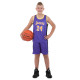 Форма баскетбольная детская NBA клуб Los Angeles Lakers 24 S-2XL фиолетовый-желтый