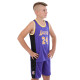 Форма баскетбольная детская NBA клуб Los Angeles Lakers 24 S-2XL фиолетовый-желтый