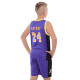 Форма баскетбольная детская NBA клуб Los Angeles Lakers 24 S-2XL фиолетовый-желтый
