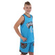 Форма баскетбольна дитяча NBA клуб Vancouver Grizzlies 12 S-2XL блакитний