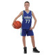 Форма баскетбольна дитяча NBA клуб Dallas Mavericks 77 S-2XL синій