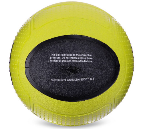 Медбол мяч медицинский Medicine Ball Zelart 2кг зеленый-черный