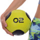 Медбол мяч медицинский Medicine Ball Zelart 2кг зеленый-черный