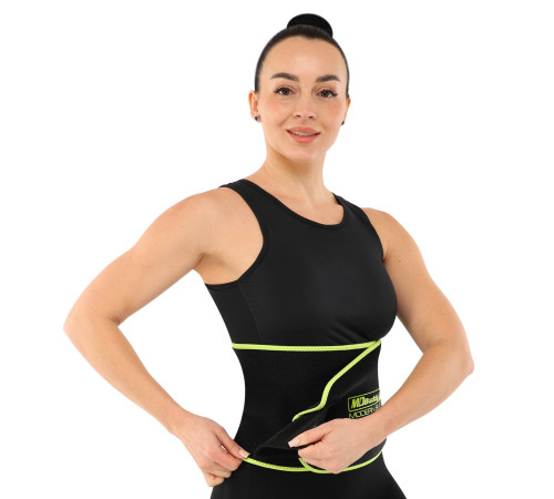 Пояс для схуднення SWEATY BELT MDbuddy розмір 110смх20смх3мм кольори в асортименті