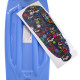Пенні борд Penny Board круїзер пластиковий з колесами які світяться FISH синій-жовтий