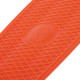Пенні борд Penny Board круїзер пластиковий з колесами які світяться FISH помаранчевий-чорний-зелений