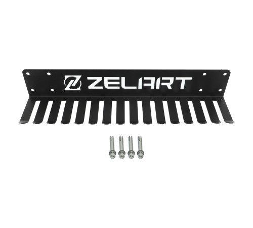 Кронштейн настінний для скакалок та петель Zelart чорний