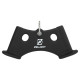 Рукоятка для тяги c узким хватом Triceps Grip нескользящее покрытие Zelart 43x6x14,5см черный