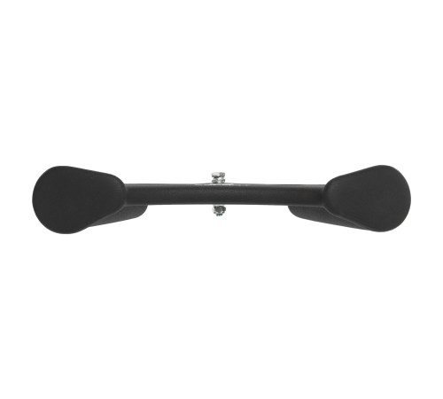 Рукоятка для тяги c узким хватом Triceps Grip нескользящее покрытие Zelart 43x6x14,5см черный