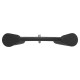 Рукоятка для тяги c узким хватом Triceps Grip нескользящее покрытие Zelart 43x6x14,5см черный
