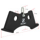Рукоятка для тяги c узким хватом Triceps Grip нескользящее покрытие Zelart 43x6x14,5см черный