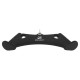 Рукоятка для тяги c узким хватом Triceps Grip нескользящее покрытие Zelart 43х6х14,5см черный