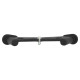 Рукоятка для тяги c узким хватом Triceps Grip нескользящее покрытие Zelart 43х6х14,5см черный
