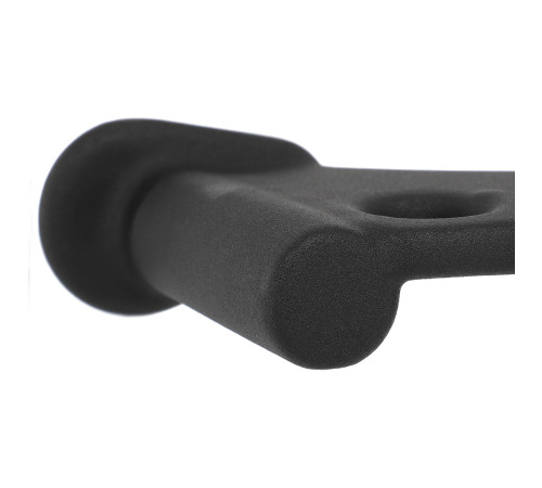 Рукоятка для тяги c узким хватом Triceps Grip нескользящее покрытие Zelart 43х6х14,5см черный