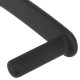 Рукоятка для тяги со средним хватом Mide Grip нескользящее покрытие Zelart 53см черный