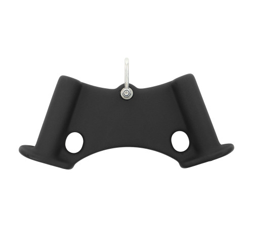 Рукоятка для тяги c узким хватом Triceps Grip нескользящее покрытие Zelart 33см черный