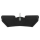 Рукоятка для обратной тяги c узким хватом Reverse Grip нескользящее покрытие Zelart 30см черный