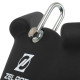 Рукоятка для обратной тяги c узким хватом Reverse Grip нескользящее покрытие Zelart 30см черный