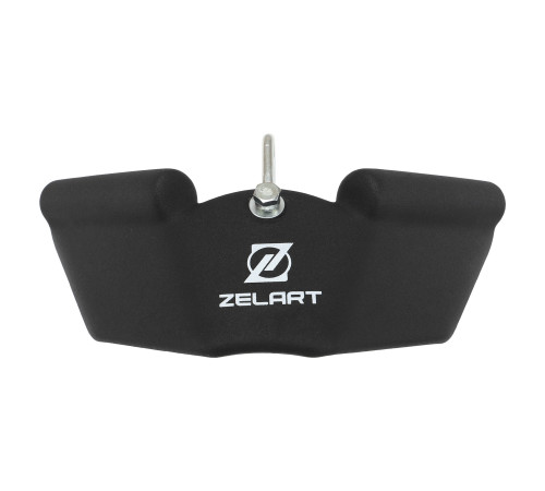Рукоятка для обратной тяги c узким хватом Reverse Grip нескользящее покрытие Zelart 30см черный
