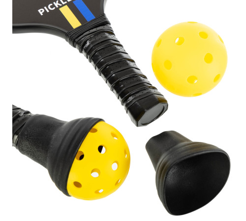 Набор для пиклбола SP-Sport PICKLEBALL 2 ракетки 4 мяча полотенце с чехлом