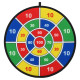Дартс на липучці 6 м'ячів та мішень VELCRO dartboard Baili 37cм