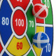 Дартс на липучці 6 м'ячів та мішень VELCRO dartboard Baili 37cм