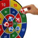 Дартс на липучці 6 м'ячів та мішень VELCRO dartboard Baili 37cм