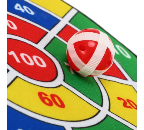 Дартс на липучці 3 м'яча та мішень VELCRO dartboard Baili 37cм