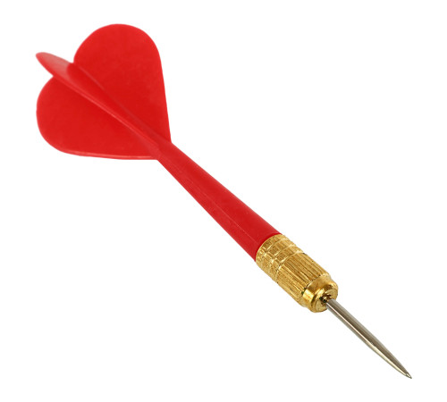 Дартс из Флока Flocked 6 дротиков и мишень Baili 15"х1/2" (38х1,3см)