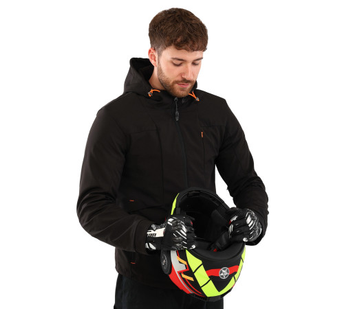 Мотоперчатки длинные спортивные с защитой костяшек и запястья SP-Sport M-XL цвета в ассортименте