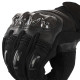 Моторукавиці короткі для міста із захистом NERVE M-XL чорний