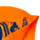 Шапочка для плавания силиконовая для взрослых SPEEDO SLOGAN PRINT оранжевый-синий
