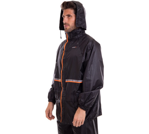 Мотодощовик роздільний куртка та штани SP-Sport L-2XL чорний
