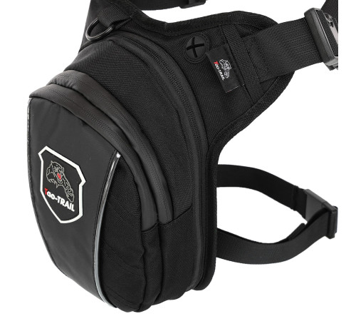Мотосумка на стегно TAO-TRAIL 3л 25х30x5+6см чорний