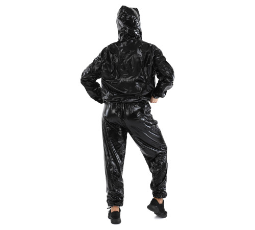 Костюм-сауна для схуднення SAUNA SUIT ZELART розмір 2XL/50-54 чорний